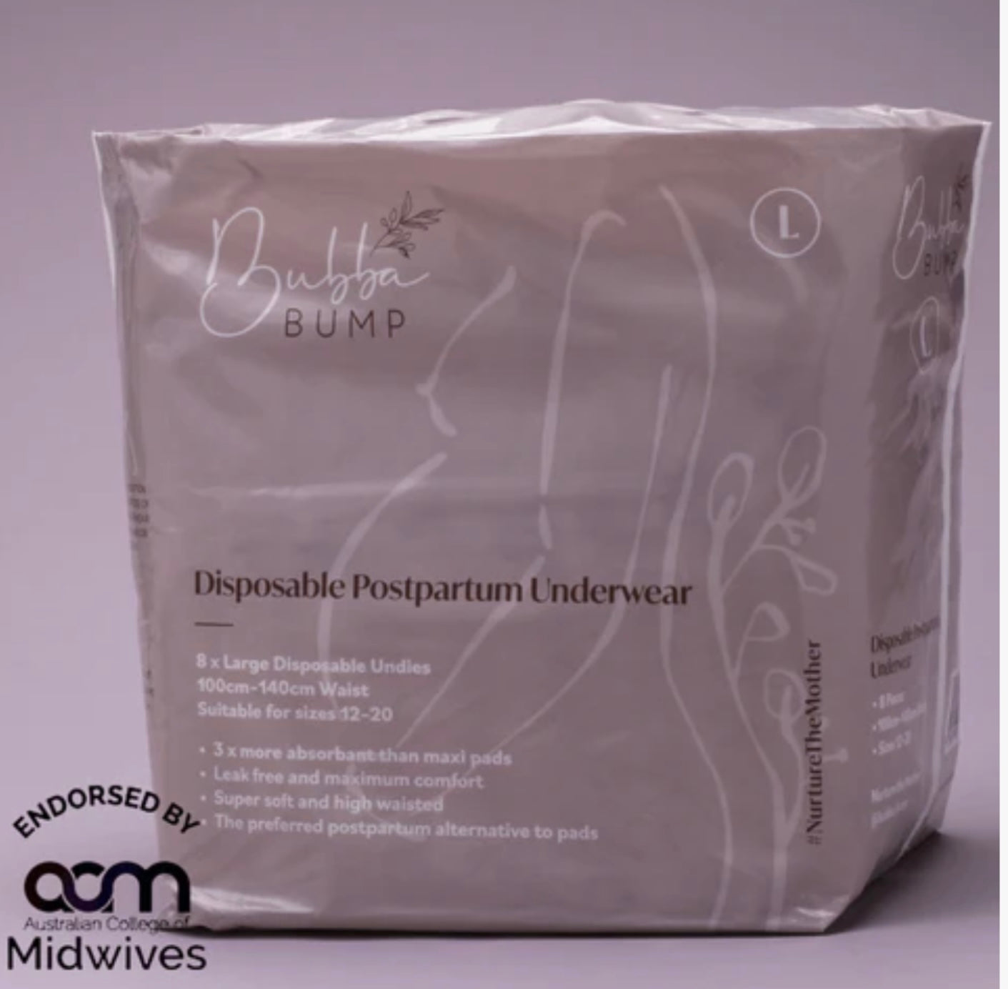 Disposable Postpartum Underwear | BY BUBBA BUMP