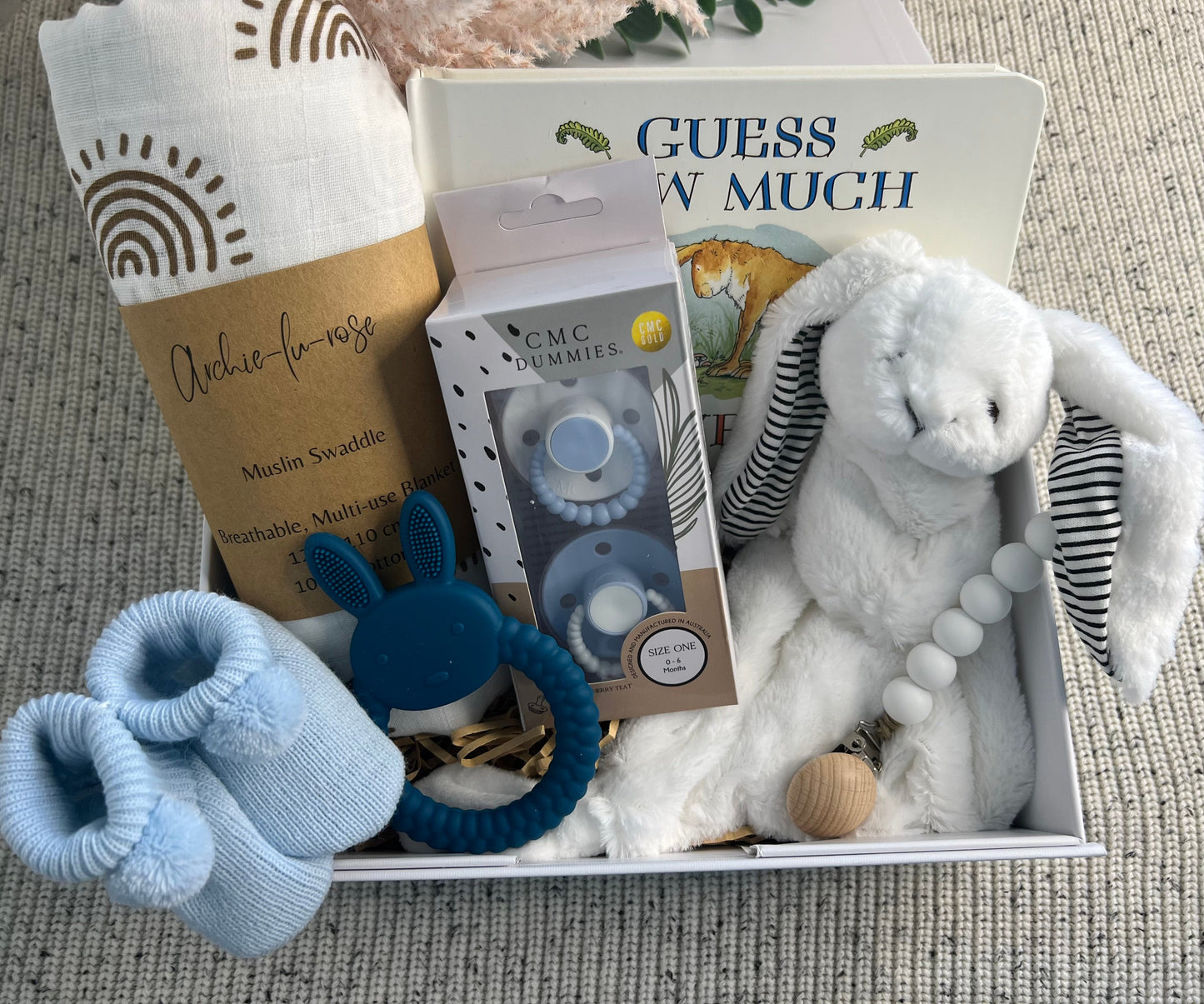 The Little Baby Bunny Box | Blue