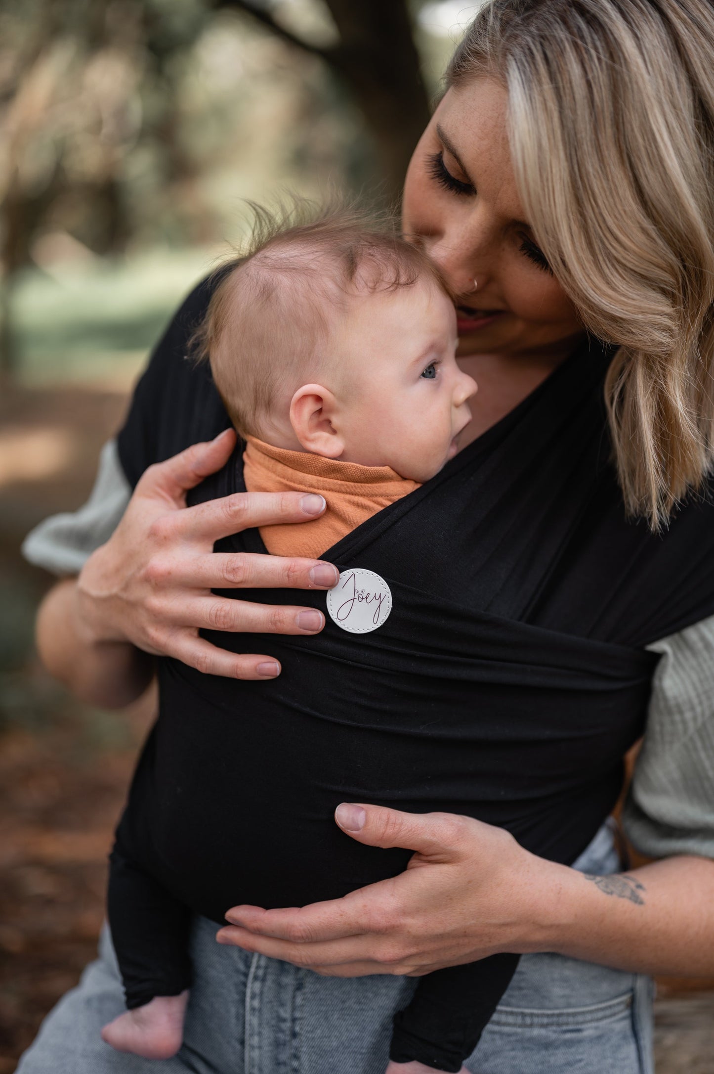 Baby Wrap Carrier | ‘Brookes’ | BY JOEY MAMA